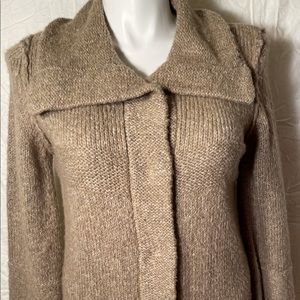 Jaclyn Smith, Sweater/Cardigan- Brown/Tan. Large